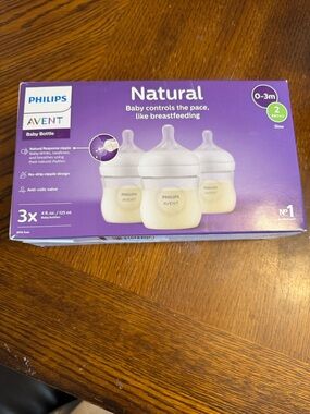 Philips Avent Natural Baby Bottles - (3 Pack)